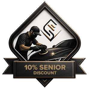 10% senior discount badge